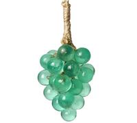 Grape Soap On A Rope, Handmade Grape Cluster Soap, Natural Cold Process Artisan Soaps for Hand Face (Green,Bare string)