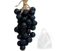 Grape Soap On A Rope,Handmade Grape-Shaped Soap Bar For Face, Body & Hands,Decorative Bath Accessory, Home Decor & Gift For Bathroom Or Kitchen (1, Black40)