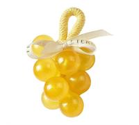 Grape Soap on a Rope, Handmade Grapes Cluster Shaped Soaps, Decorative Soaps Bars, for Washing Hands and Fresh Airs