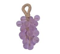 Grape Soap on a Rope - Handmade Natural Cold Process Soap for Bath & Body, Decorative Gift Set for Women Men, Christmas Birthday Holiday Gifts (style A)