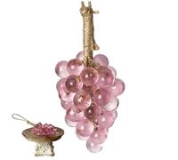 Grape Soap on a Rope Mild & Foaming Fragrant Decorative Soaps Bar for Home Travel Men Women Washing Hands 255g