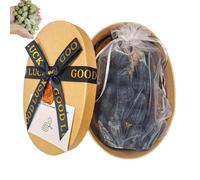 Grape Soap on a Rope, Natural Manual Grape Cluster Soap for Men Women, Decorative Gift For Showers, Baptisms & Home Spa Fresh Air (Black-20Pcs+Box)