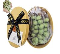 Grape Soap on a Rope, Natural Manual Grape Cluster Soap for Men Women, Decorative Gift For Showers, Baptisms & Home Spa Fresh Air (Green-20Pcs+Box)