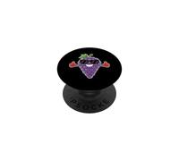 Grape Thumbs Up Sunglasses Cartoon PopSockets Adhesive PopGrip