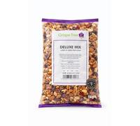 Grape Tree Deluxe Mixed Nuts & Dried Fruit 1kg - Healthy Snack Mix with Almonds, Walnuts, Peanuts, Raisins, Sultanas & Dried Cranberries - Trail Mix, Fruit & Nut Snacks Bulk Bag