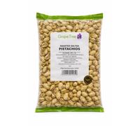 Grape Tree Finest Pistachio Nut Kernels 500g. Pistachio Nuts Perfect Healthy Snack. Unsalted Raw Pistachios Great Source Of Protein And Fibre-Premium Natural Nuts Suitable For Vegans