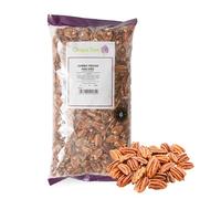 Grape Tree Jumbo Pecan Halves (1KG). Perfect For Baking And Healthy Snacks. Source of Fibre, High in Vitamins and Minerals, Delicate and Creamy. Add to Trail Mix, Yogurt or Muesli