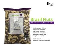 Grape Tree New Season's Brazil Nuts 1kg. Perfect For Snacking, Baking And Adding Texture To Smoothies. Ideal For Keto Snacking and A Source Of Protein And Selenium