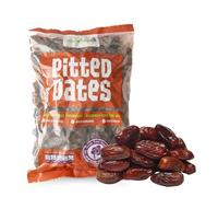 Grape Tree Pitted Dates (1KG) Natural Raw Dried Fruit. Bulk Ready To Eat Dates Pitted. Perfect For Snacking, Baking and Cooking. Source Of Fibre, Natural Sugars And Key Minerals