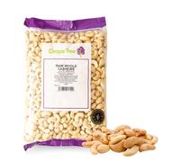 Grape Tree Whole Raw Cashews (1KG). Whole Cashew Nuts Raw. Low GI Snack. Cashew Nuts Perfect For Snacking, Cooking and Baking. Keto Friendly Snack. Rich In Protein, Vitamins, Iron & Selenium.