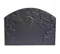Grape Vine Cast Iron Fire Back 26.75'' Wide - Cast Iron