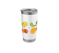 Grapefruit Funny Citrus Fruits Just Really Love Grapefruit Stainless Steel Insulated Tumbler