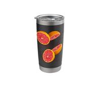 Grapefruit Funny Slash Fruits Just Really Love Grapefruit Stainless Steel Insulated Tumbler