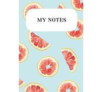 Grapefruit Notebook fruity paperback A5 journal