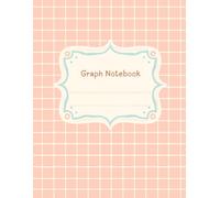 Graph Notebook: 5x5 Graph Paper Notebook | Cute Pastel Aesthetic Grid Paper | 8.5 x 11 Inches, 100 Pages | Quad Ruled Composition Book for School, Math, Science & Journaling