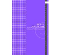 Graph Notebook with Alphabetical Tabs: Graph Notebook with Alphabetical Tabs (A-Z) for Organizer, Address Book, Password Book : 5x5 Quad Ruled, size 6x9 inches, 110 pages, Purple Cover