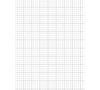 Graph Paper: 1/4 Inch 4 x 4 squares per inch Quad Ruled Graphing Paper For Math and Science Composition Notebook for Students