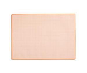 Graph Paper Block for Writing and Sketching I DIN A3 I Orange I Tear Off Mathematical Paper with Line Structure I for Office and School I dv_781