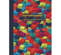 Graph Paper Composition Notebook COLOR RUSH: Quad Ruled 150 Pages 8.5 x 11 inches