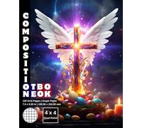 Graph Paper Composition Notebook Quad Ruled 4x4: 120 White Paper Grid Pages Gray 4 Squares per Inch 60 Sheets for School College Student Teacher Class Office Work Journal Creative Handwriting Draw Size 7.5”x9.25” Easter Rood Holy Pigeon Eggs.