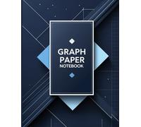 Graph Paper Notebook: 8.5 x 11 Quad Ruled (5x5) Grid Book for Math, Drawing, Engineering & School | 100 Pages