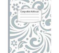 Graph Paper Notebook, Composition Notebook, 4x4 Grid Paper, Cute Aesthetic Blue Swirl Cover Design | 100 Pages, 7.5 x 9.25 inches | Lab Notebook, Math ... For Students, College, Homework, Class Notes