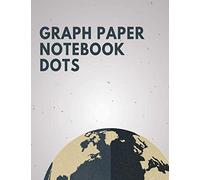 graph paper notebook dots: Dot Grid - Size = 8.5" x 11"/ xxx pages/ double sided/dot grid paper 8 1/2 x 11/dot grid paper loose leaf/dot paper 8.5 x ... paper pads 8.5 x 11/ grid journal moleskin