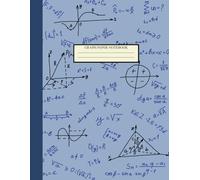 Graph Paper Notebook: Grid Composition for Math, Science and Engineering Students, Quad Ruled, Blue Color