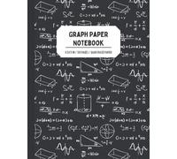 Graph Paper Notebook: Grid Paper for Math and Science Students | Quad Ruled 5x5 | School Supplies