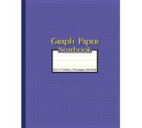 Graph Paper Notebook: Large-Format Graph Notebook - 4x4 Quad Rule Paper Ideal for Math, Design & Planning - 100 Pages