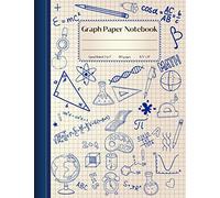 Graph Paper Notebook Quad Ruled 110 pages 8.5 x 11 inch: Math and Science Graph Composition Notebook, Handwriting Practice Paper for Students, Blank ... (5 squares per inch) 8.5’’ x 11’’, 110 pages