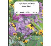 Graph Paper Notebook Quad Ruled: Grid Paper for Math, Science Students & Knitters (Gifts for Math Lovers): 8.5 x 11 inch, 100 pages 4x4 Graph Paper