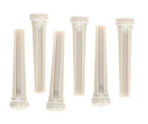 Graph Tech PP1182-00 Bridge Pin Set Wh