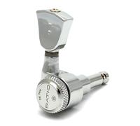 Graph Tech Ratio Locking Tuned Machine Heads - 3+3 Vintage Chrome
