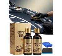 Graphene Ceramic Coating for Cars - 9H Hardness, 10+ Years Protection, Hydrophobic & Scratch Resistant, Long-Lasting Shine & Easy Maintenance (2 Pcs)