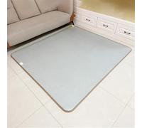 Graphene Electric Heated Floor Mat Waterproof Indoor Electric Heating Carpet, Heated Area Rug Heater Floor Mat Foot Warmer, Heated Rug under Desk, Heated Yoga Mat, Floor Heating Pad,C,80*200cm
