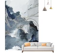 Graphene Electric Heating Carpet, Plush Heated Floor Mat with Thermostat & Timer, Under Desk Rug for Home Office & Playroom, 150x200cm