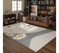 Graphene Heated Rug-Electric Heating Carpet, 9-Layer Protection,Formaldehyde-Free Far-Infrared Mat for Living Room,Bedroom(Style15,99x79in/250x200cm)