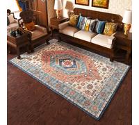 Graphene Heated Rug-Electric Heating Carpet, 9-Layer Protection,Formaldehyde-Free Far-Infrared Mat for Living Room,Bedroom(Style9,32x63in/80x160cm)