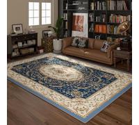 Graphene Heated Rug-Electric Heating Carpet, 9-Layer Protection,Formaldehyde-Free Far-Infrared Mat for Living Room,Bedroom(Style18,60x71in/150x180cm)