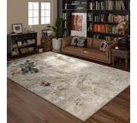 Graphene Heated Rug-Electric Heating Carpet, 9-Layer Protection,Formaldehyde-Free Far-Infrared Mat for Living Room,Bedroom(Style16,40x60in/100x150cm)