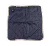 Graphene Heating Cushion 45x90cm Fast Heat(Navy Blue 45x45cm) | 3 heat levels 40-60°C, USB 5V powered, fits office chairs, quick warm-up, synthetic fiber