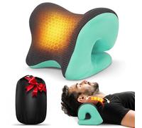Graphene Magnetic Neck Stretcher for Deeper Pain Relief, Instant Heating Pad Cervical Traction Device Pillow, Neck Massager for TMJ Tension Muscle Migraine, Relax Christmas Gifts for Women, Mom, Men