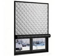 Graphene Window Insulation Kit, Reusable Winter Windproof and Heat Retention Film for Drafty Windows, Sound Reduction Solution(120 * 80cm)