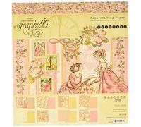 Graphic 45 - 4501799 - Princess 8"x8" Paper Pad - Multicoloured