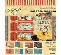 Graphic 45 (4502307) - Come One, Come All - 8 x 8 Inch Papercrafting Pad
