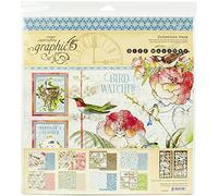 Graphic 45 648631 Bird Watcher Collection 12 x 12 Pack