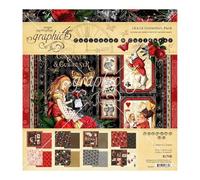 Graphic 45 - Collection Pack 12"X12"-Curiouser & Curiouser