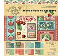 Graphic 45 Collection Pack 12"X12"-Life's A Bowl Of Cherries
