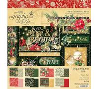 Graphic 45 Collection Pack 8"X8"-Merry & Bright